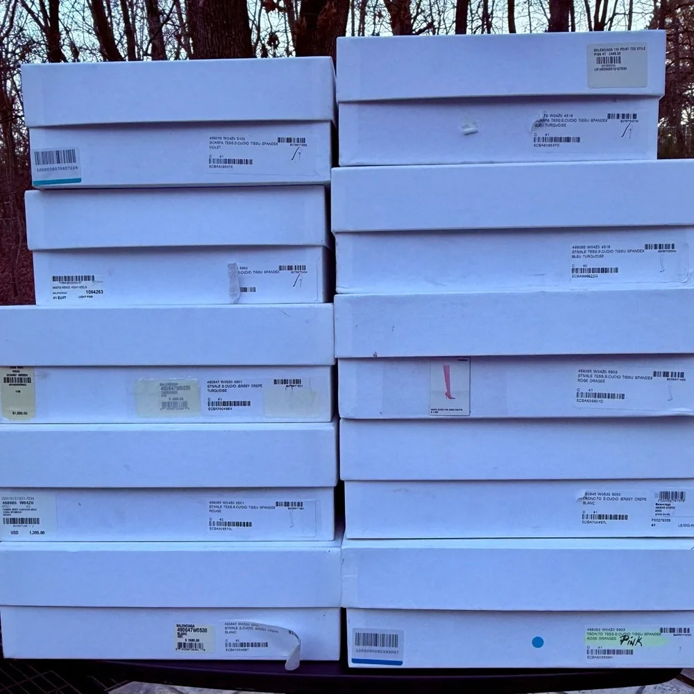 𝐁𝐚𝐥𝐞𝐧𝐜𝐢𝐚𝐠𝐚 𝐁𝐥𝐚𝐧𝐜 𝐉𝐞𝐫𝐬𝐞𝐲 𝐂𝐫𝐞𝐩𝐞 𝐎𝐯𝐞𝐫 𝐓𝐡𝐞 𝐊𝐧𝐞𝐞 𝐁𝐨𝐨𝐭𝐬. 𝐔𝐒/𝟏𝟎 - Picture 9 of 9